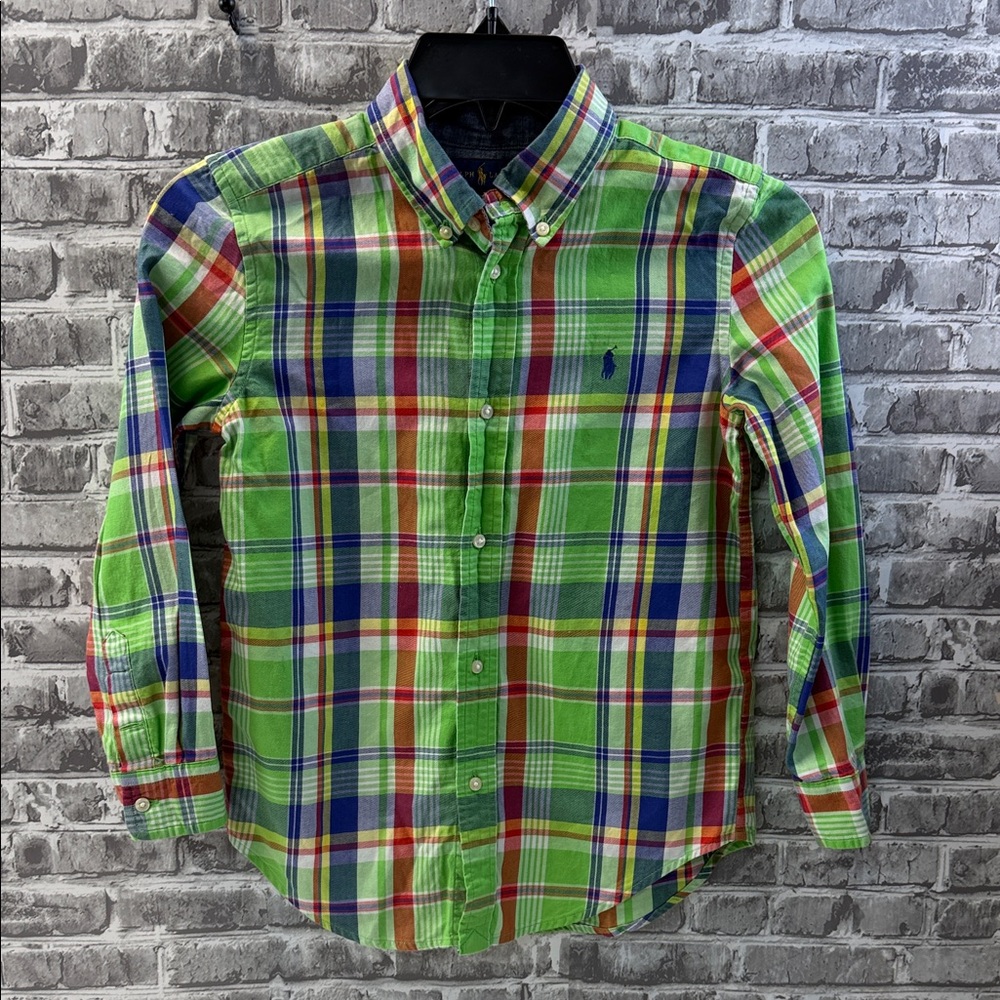 Boy's Ralph Lauren Plaid Shirt